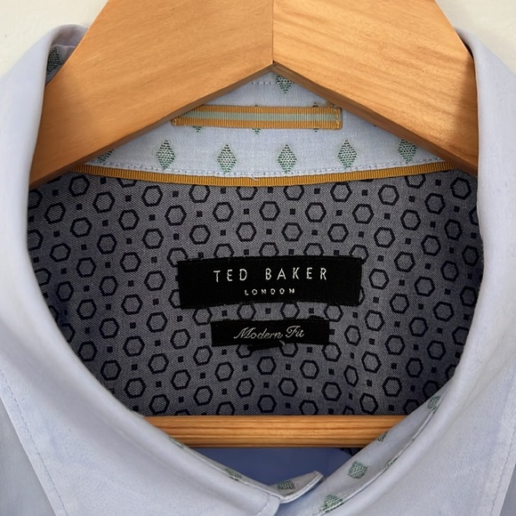 Ted Baker Modern Fit Dress Shirt with French Cuff, 17.5 - Picture 4 of 6